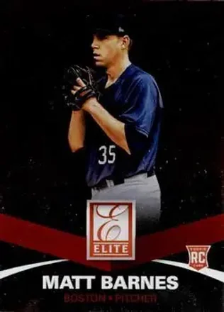 2015 Panini Elite #4 - Matt Barnes - Boston Red Sox