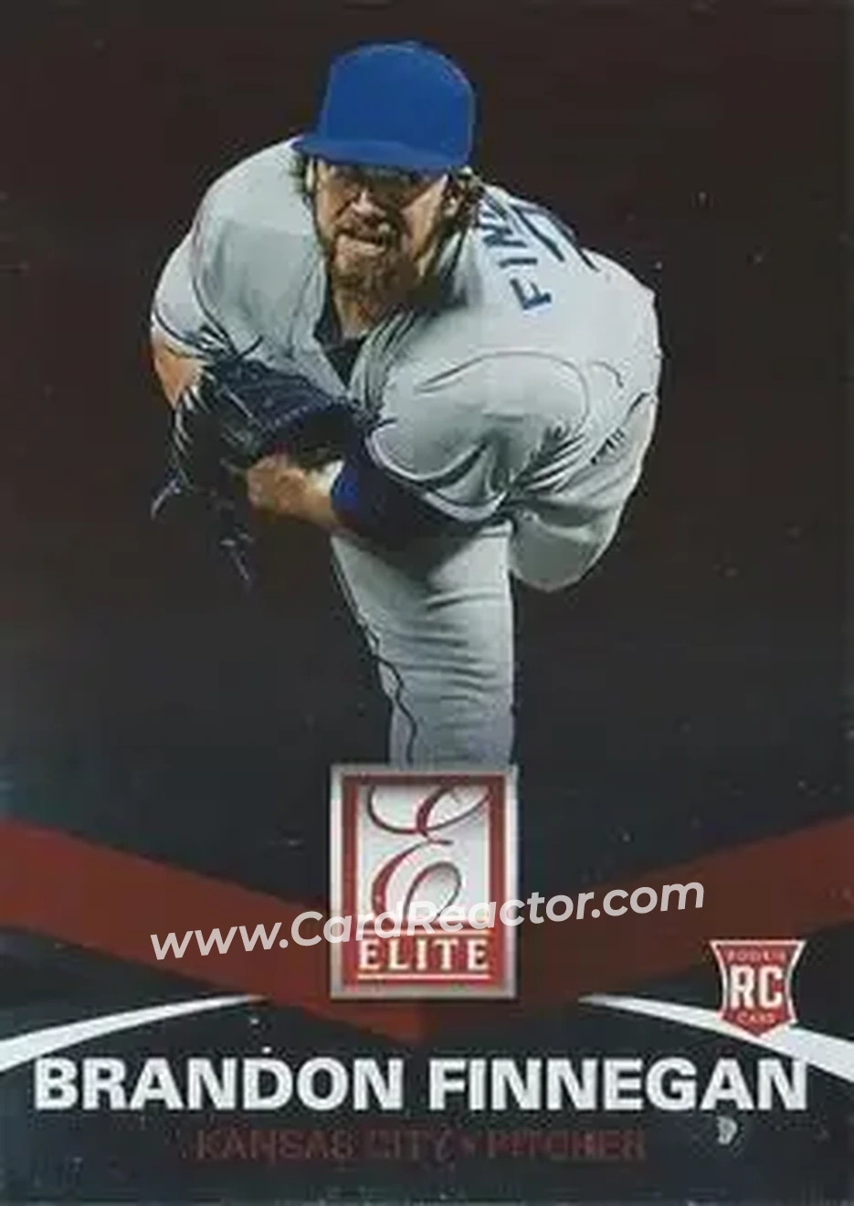 2015 Panini Elite #5 - Brandon Finnegan - Kansas City Royals - Front