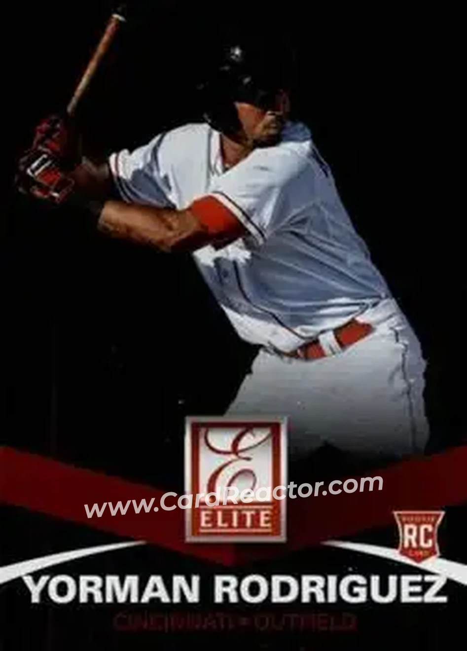 2015 Panini Elite #8 - Yorman Rodriguez - Cincinnati Reds - Front