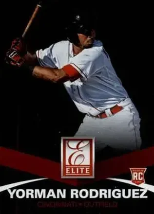 2015 Panini Elite #8 - Yorman Rodriguez - Cincinnati Reds