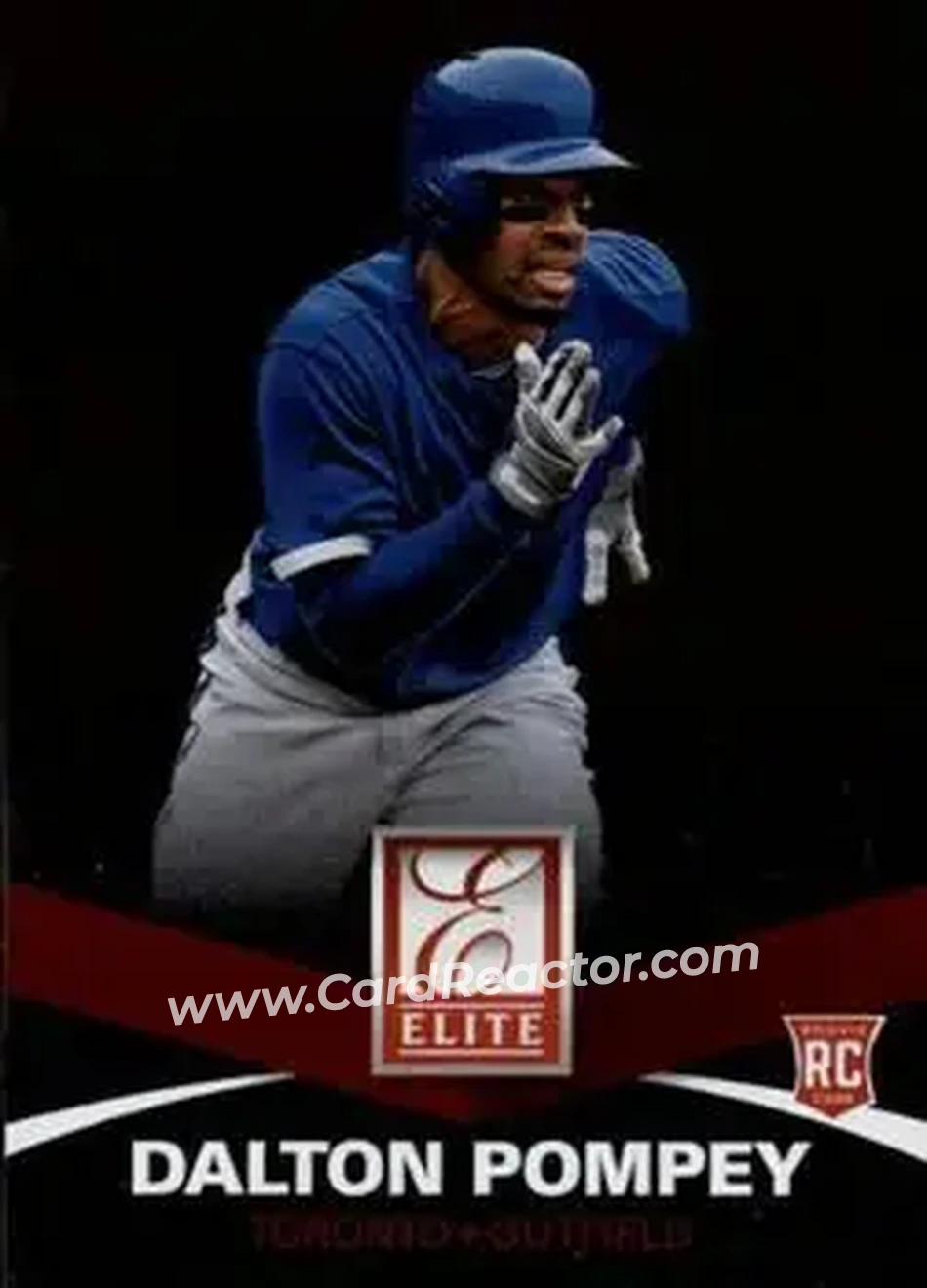 2015 Panini Elite #11 - Dalton Pompey - Toronto Blue Jays - Front