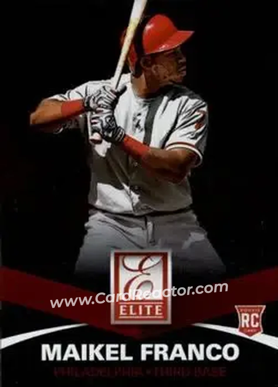 2015 Panini Elite #12 - Maikel Franco - Philadelphia Phillies - Front