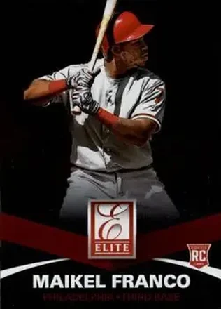 2015 Panini Elite #12 - Maikel Franco - Philadelphia Phillies