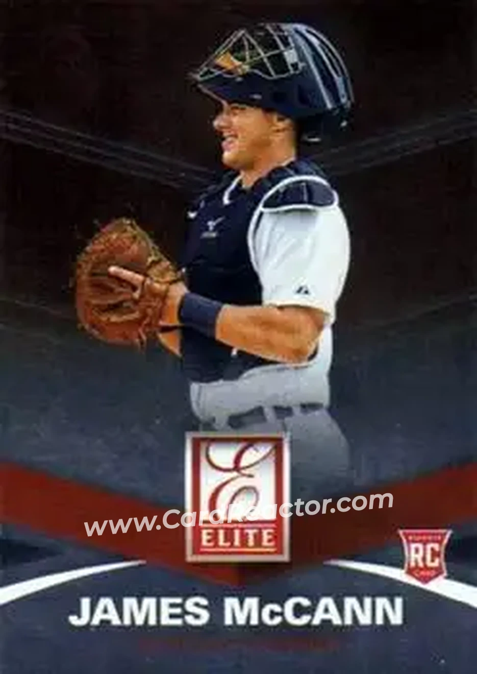 2015 Panini Elite #13 - James McCann - Detroit Tigers - Front