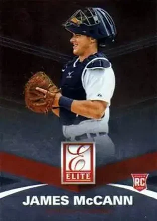 2015 Panini Elite #13 - James McCann - Detroit Tigers