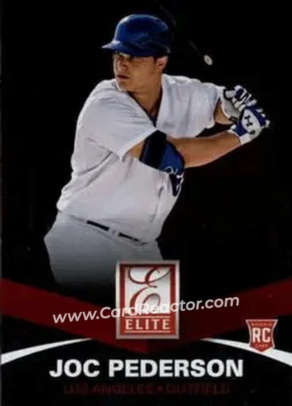 2015 Panini Elite #15 - Joc Pederson - Los Angeles Dodgers - Front