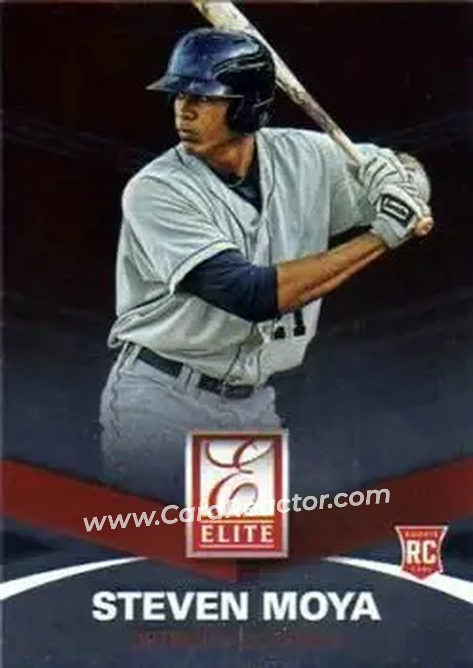 2015 Panini Elite #16 - Steven Moya - Detroit Tigers - Front