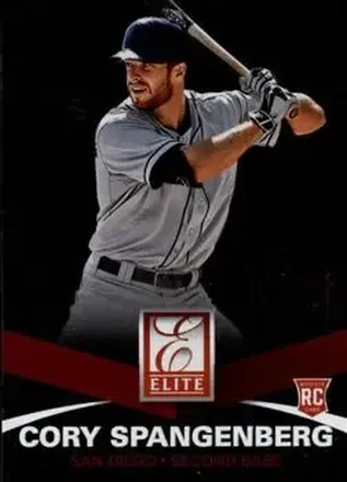 2015 Panini Elite #17 - Cory Spangenberg - San Diego Padres