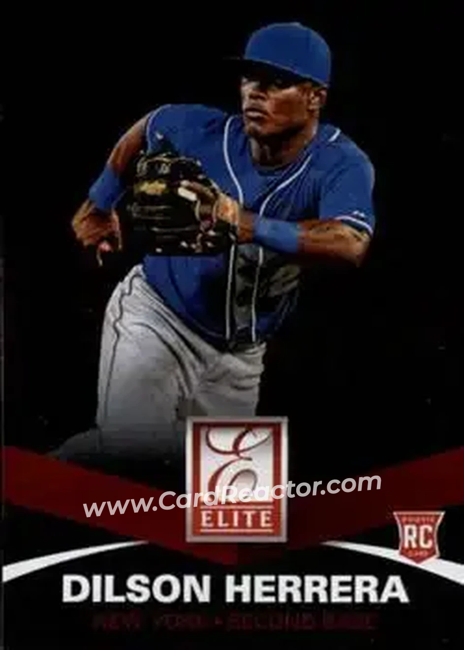2015 Panini Elite #21 - Dilson Herrera - New York Mets - Front