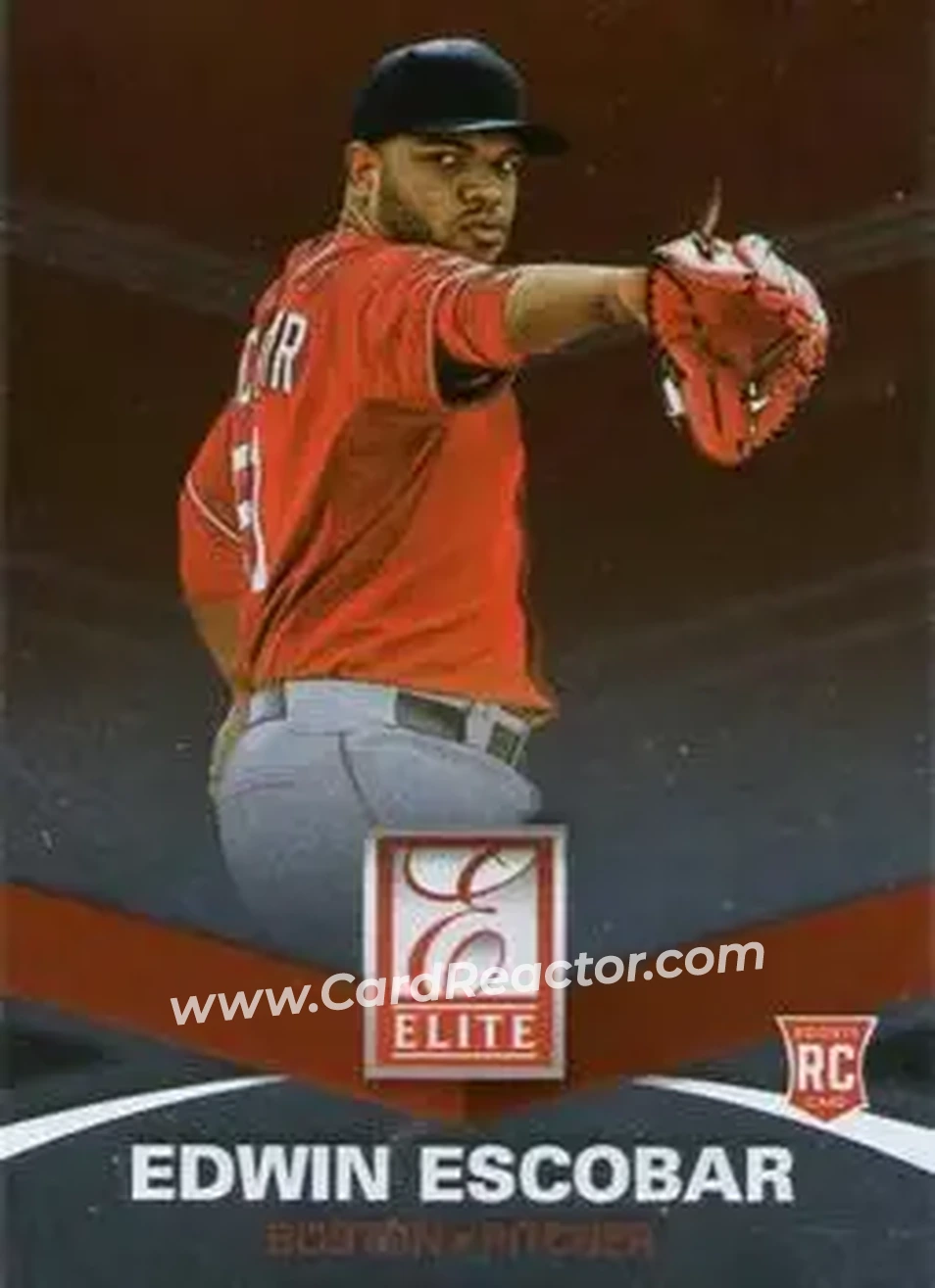 2015 Panini Elite #22 - Edwin Escobar - Boston Red Sox - Front