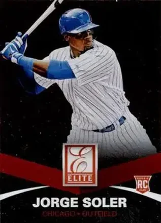 2015 Panini Elite #23 - Jorge Soler - Chicago Cubs