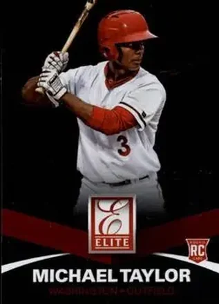 2015 Panini Elite #26 - Michael Taylor - Washington Nationals