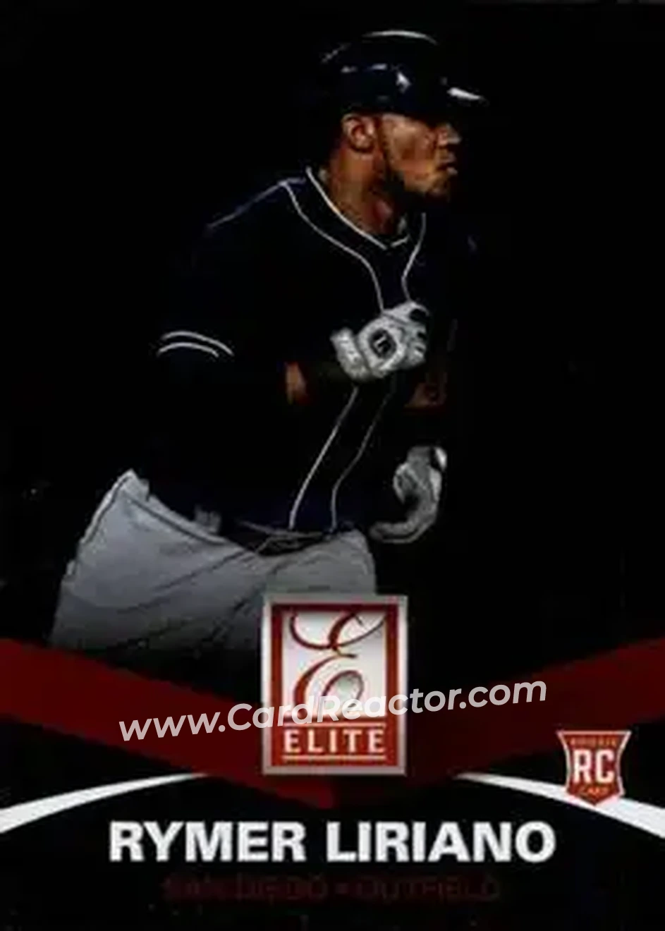 2015 Panini Elite #27 - Rymer Liriano - San Diego Padres - Front