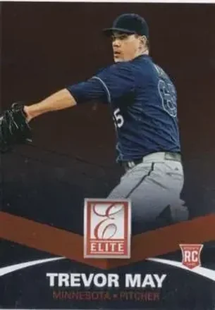 2015 Panini Elite #28 - Trevor May - Minnesota Twins