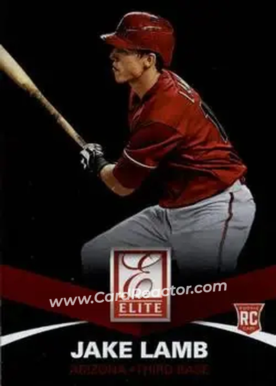 2015 Panini Elite #29 - Jake Lamb - Arizona Diamondbacks - Front
