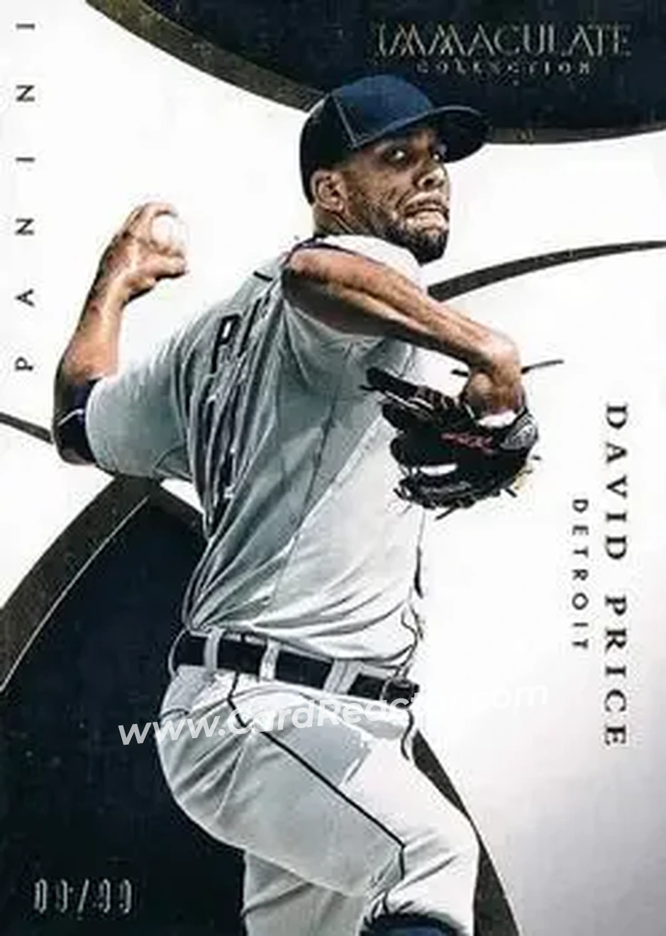 2015 Panini Immaculate Collection #11 - David Price - Detroit Tigers - Front