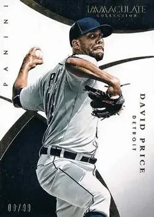 2015 Panini Immaculate Collection #11 - David Price - Detroit Tigers