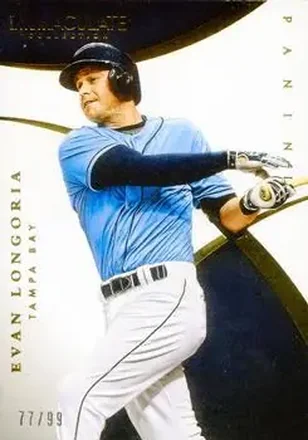 2015 Panini Immaculate Collection #14 - Evan Longoria - Tampa Bay Rays