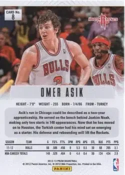 Back of Omer Asik