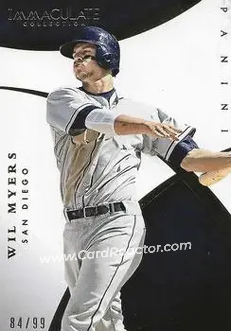 2015 Panini Immaculate Collection #36 - Wil Myers - San Diego Padres - Front