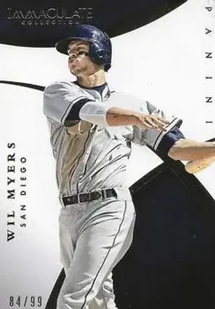 2015 Panini Immaculate Collection #36 - Wil Myers - San Diego Padres
