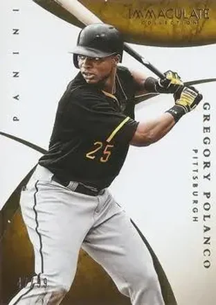 2015 Panini Immaculate Collection #90 - Gregory Polanco - Pittsburgh Pirates