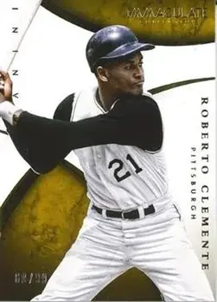 2015 Panini Immaculate Collection #99 - Bob Clemente - Pittsburgh Pirates