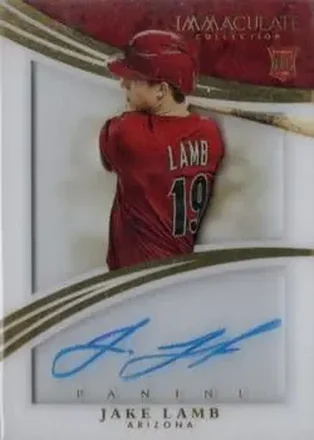 2015 Panini Immaculate Collection #125 - Jake Lamb - Arizona Diamondbacks