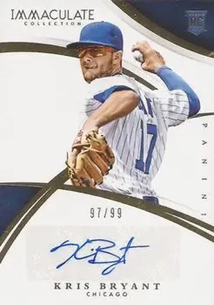 2015 Panini Immaculate Collection #148 - Kris Bryant - Chicago Cubs