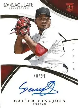 2015 Panini Immaculate Collection #151 - Dalier Hinojosa - Boston Red Sox