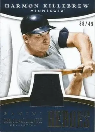 2015 Panini Immaculate Collection - Immaculate Heroes Materials #20 - Harmon Killebrew - Minnesota Twins