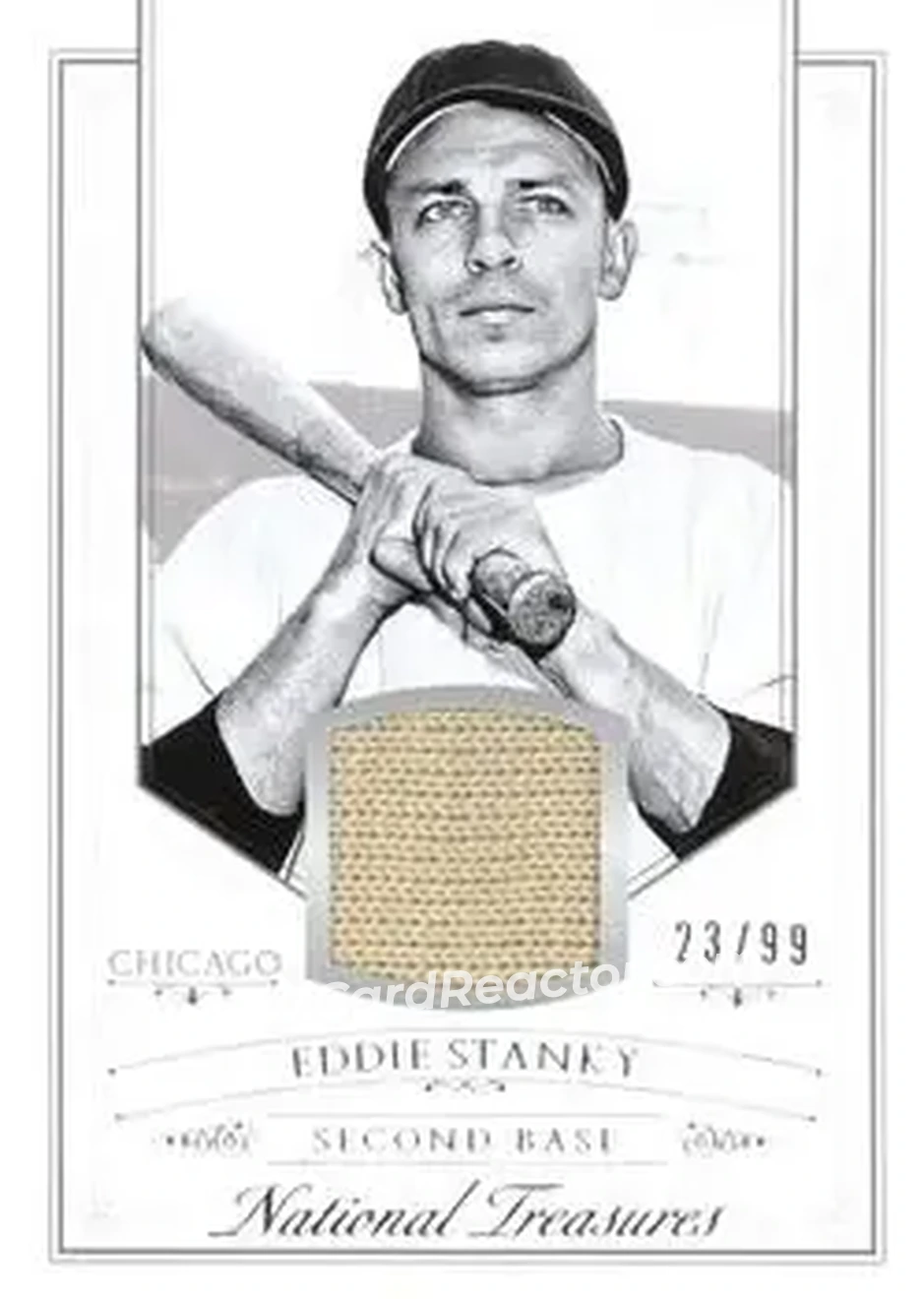 2015 Panini National Treasures #12 - Ed Stanky - Chicago Cubs - Front
