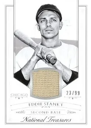 2015 Panini National Treasures #12 - Ed Stanky - Chicago Cubs