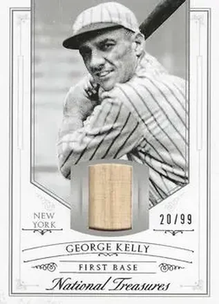 2015 Panini National Treasures #15 - George Kelly - New York Giants