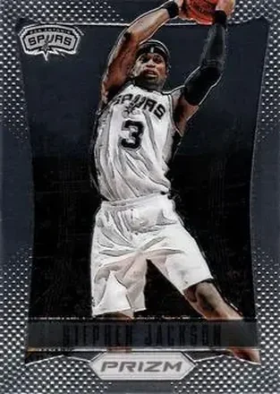 2012-13 Panini Prizm #49 - Stephen Jackson - San Antonio Spurs 2012-13 Panini Prizm #49 - Stephen Jackson - San Antonio Spurs