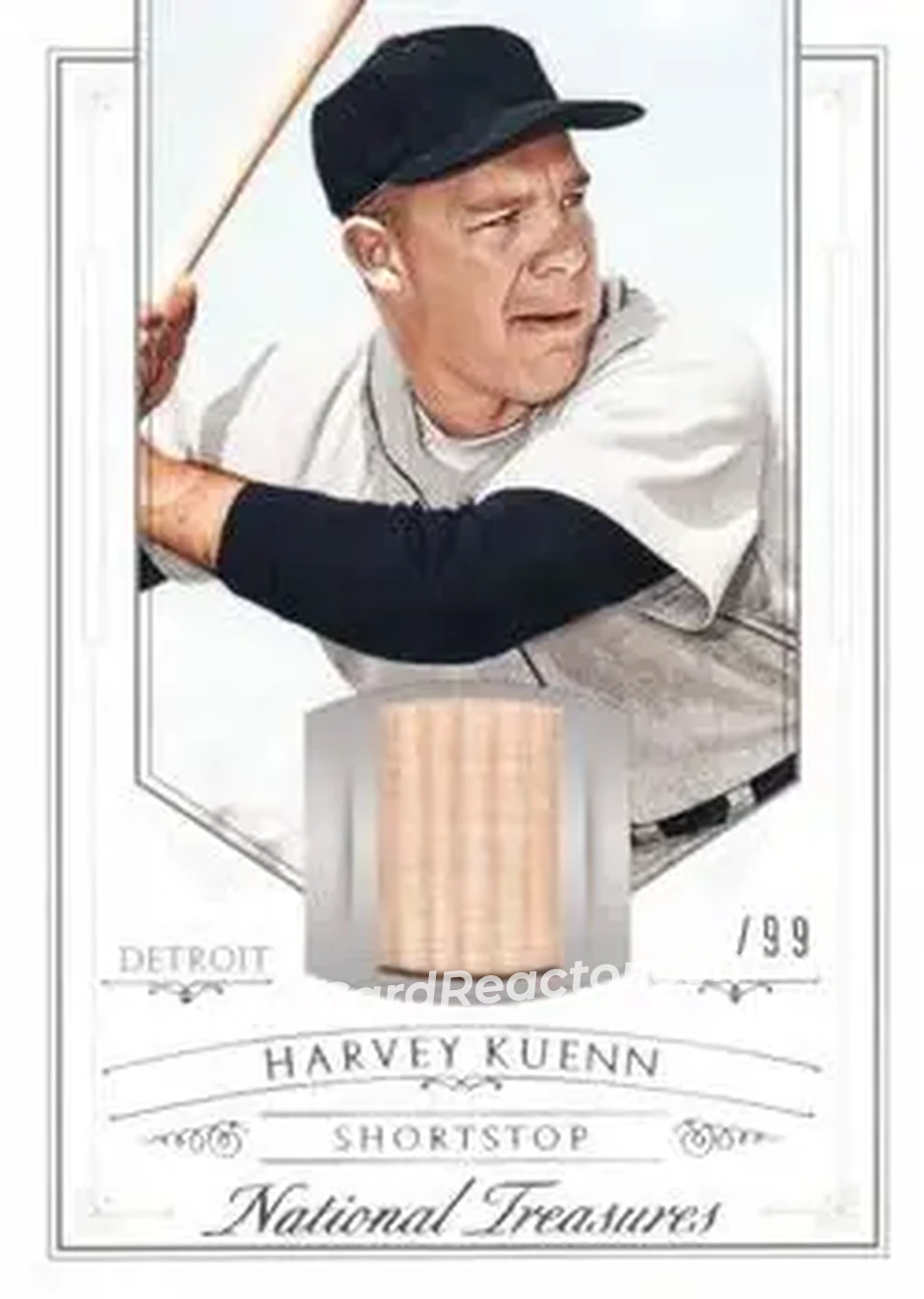 2015 Panini National Treasures #20 - Harvey Kuenn - Detroit Tigers - Front