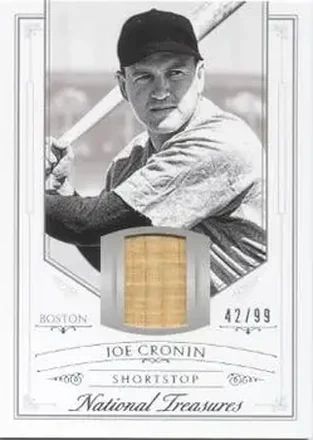2015 Panini National Treasures #25 - Joe Cronin - Boston Red Sox