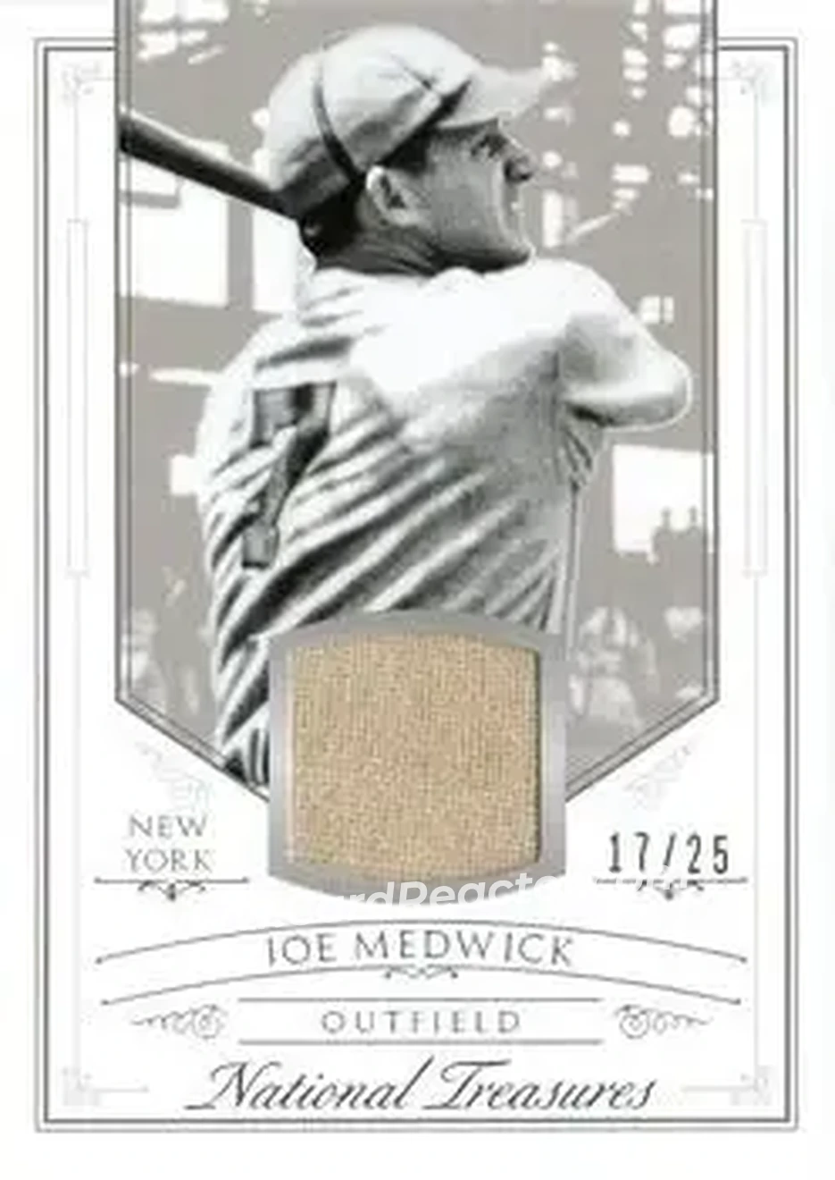 2015 Panini National Treasures #28 - Joe Medwick - New York Giants - Front