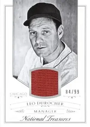 2015 Panini National Treasures #33 - Leo Durocher - Chicago Cubs