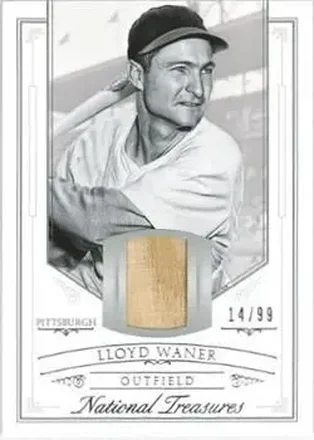 2015 Panini National Treasures #34 - Lloyd Waner - Pittsburgh Pirates