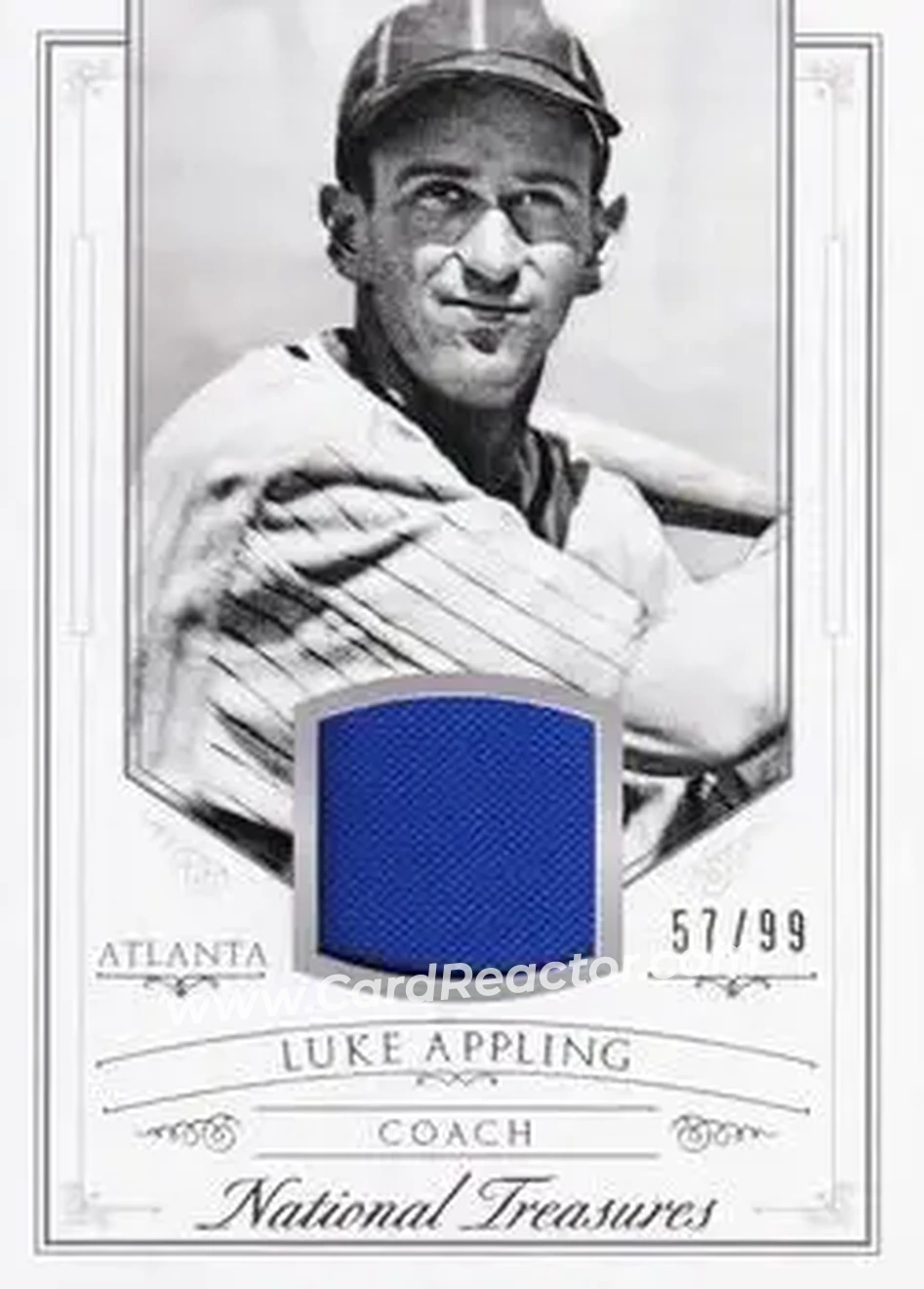 2015 Panini National Treasures #36 - Luke Appling - Atlanta Braves - Front