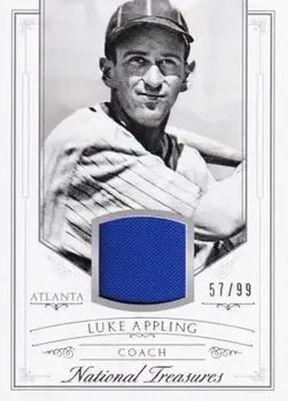 2015 Panini National Treasures #36 - Luke Appling - Atlanta Braves