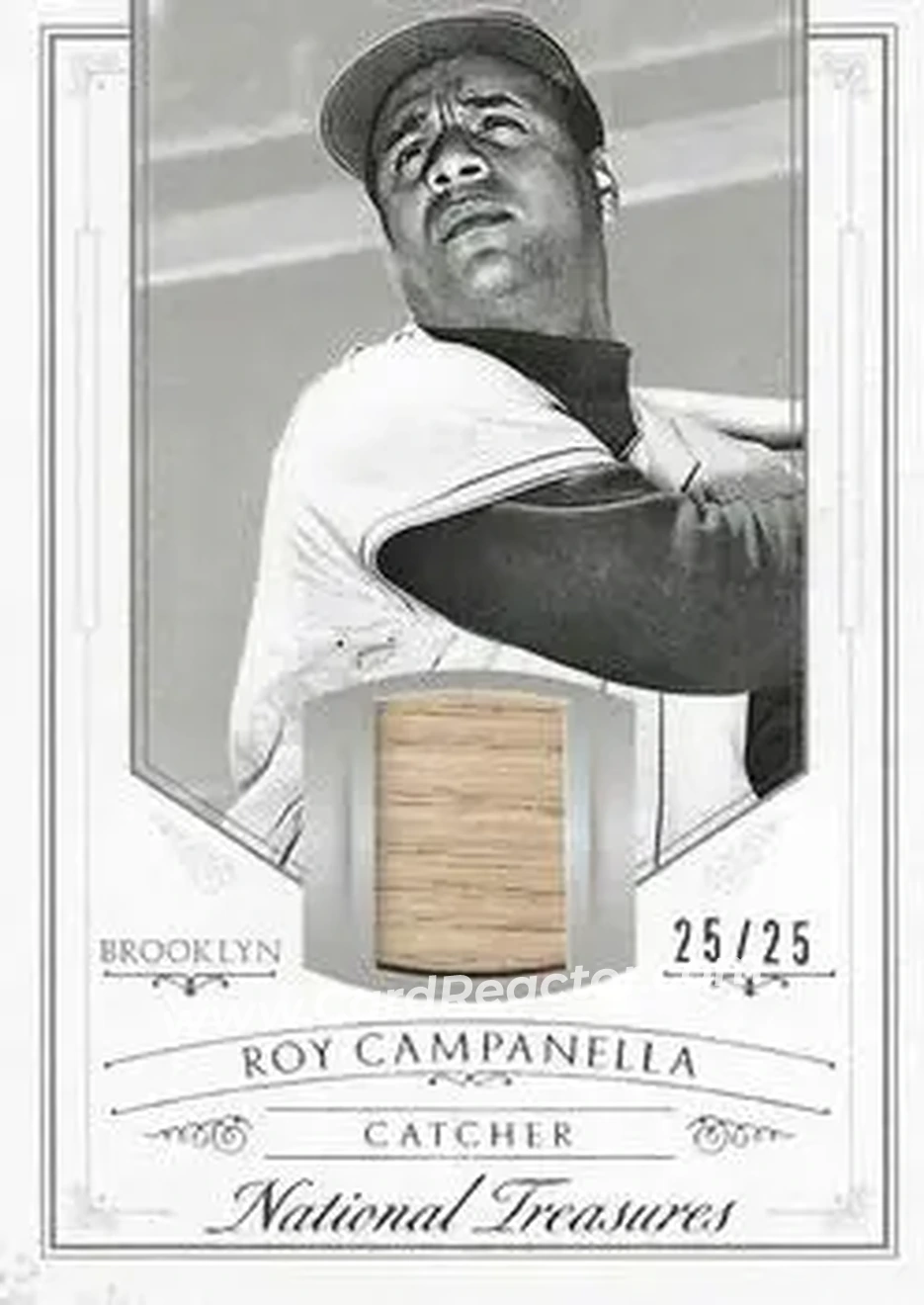 2015 Panini National Treasures #46 - Roy Campanella - Brooklyn Dodgers - Front
