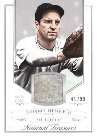 2015 Panini National Treasures #52 - Tommy Henrich - New York Yankees