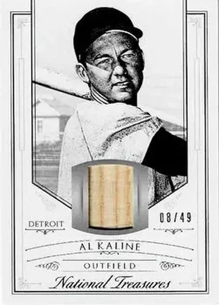 2015 Panini National Treasures #59 - Al Kaline - Detroit Tigers