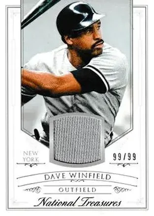 2015 Panini National Treasures #64 - Dave Winfield - New York Yankees