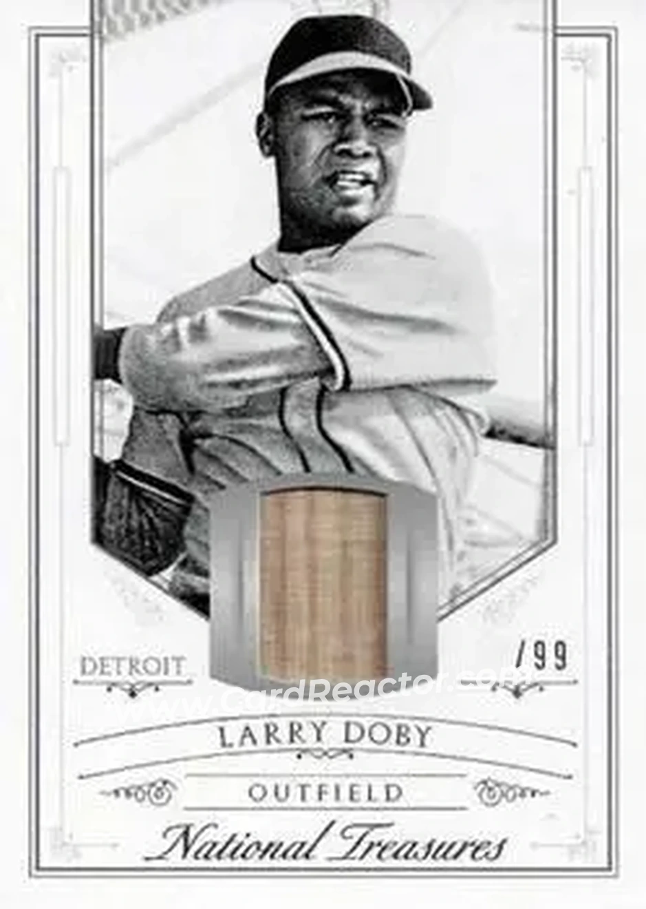 2015 Panini National Treasures #83 - Larry Doby - Detroit Tigers - Front