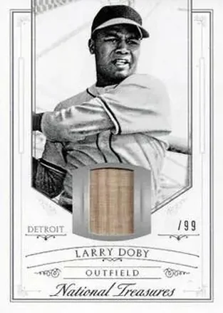 2015 Panini National Treasures #83 - Larry Doby - Detroit Tigers
