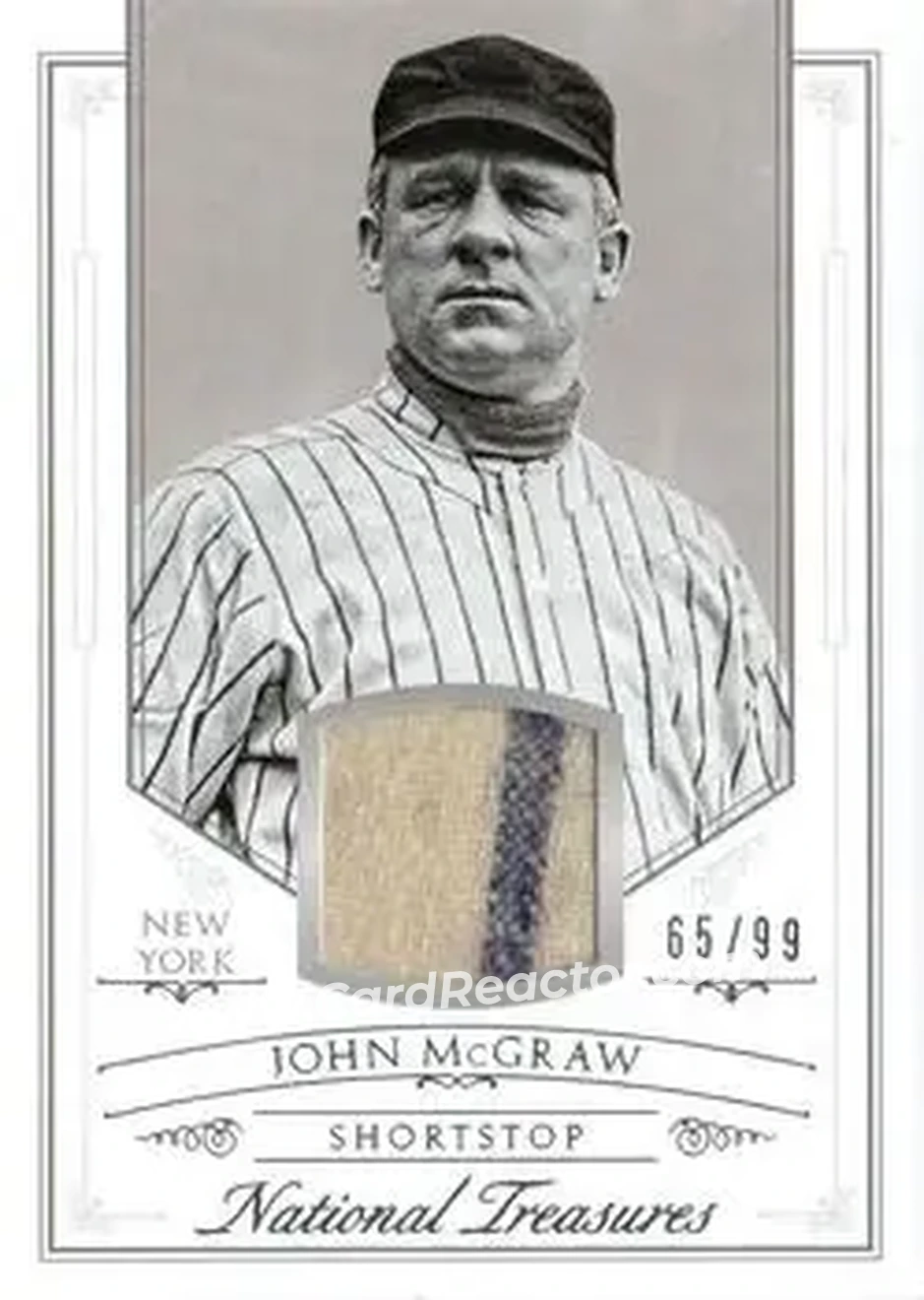2015 Panini National Treasures #99 - John McGraw - New York Giants - Front