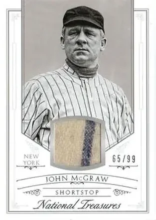 2015 Panini National Treasures #99 - John McGraw - New York Giants